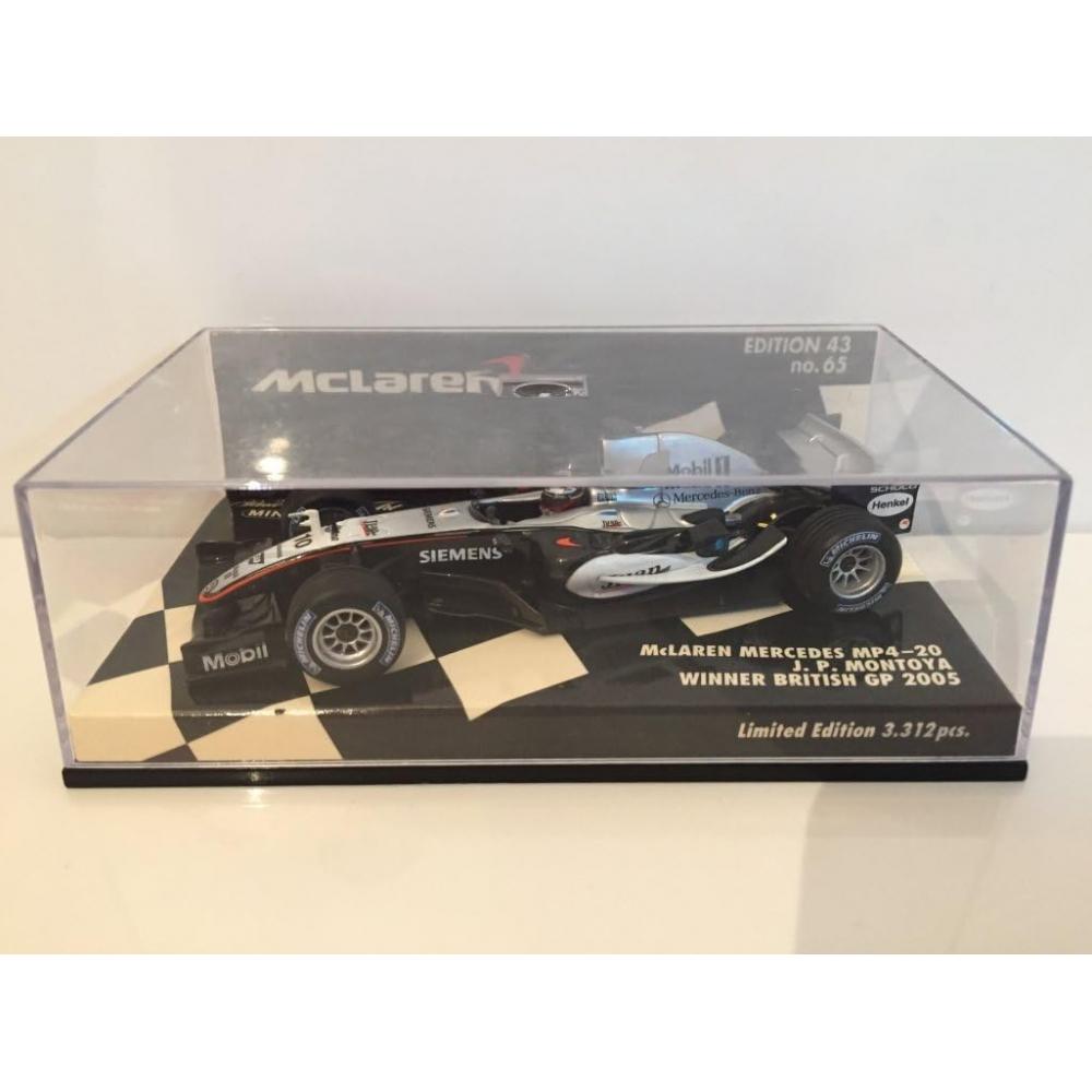Kyosho Dp 1 43 Mclaren Mercedes Mp4 20 British Grand Prix 2005 Jp Montoya 530054320