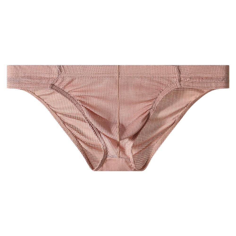 Stretch Men Briefs Low Waist Panties Simple Male Underwear Daily