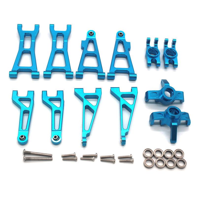 MJX 1/16 M163 16208 16209 16210 H16V3 RC Remote Control Car Metal Upgrade Parts Swing Arm Steering Cup Rear Wheel Seat Parts