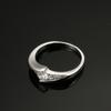 Classical Silver Color Cubic Zirconia Fashion Wedding & Engagement Ring Jewelry For Women ZYR504