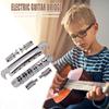Electric Guitar Bridge with Studs Tune-O-Matic Bridge Metal Locking Roller Saddle Rustproof for LP Les Paul SG Guitar