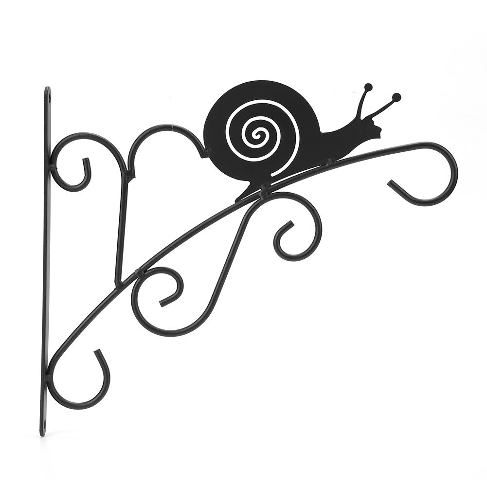 

11.8inch Hanging Plant Bracket Heavy Duty Iron Decorative Wall Hanger Hooks Hanging Plant Bracket Hook for Bird Feeder Lanterns