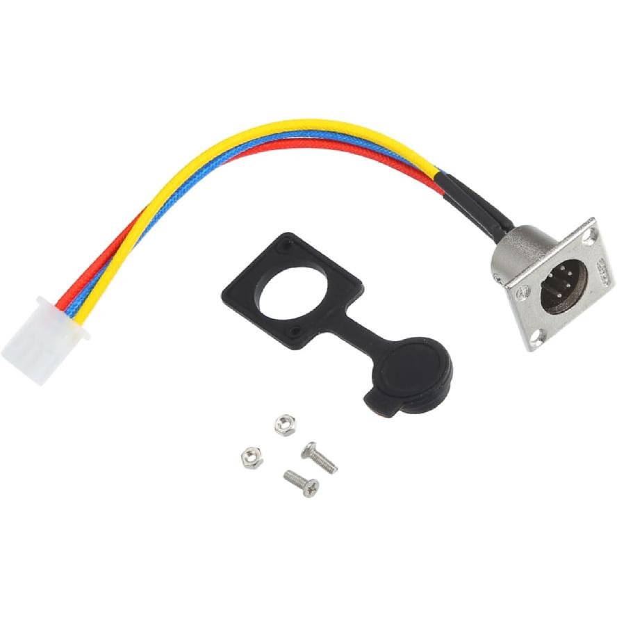 Outer/Winch Socket Connector Assembly with Rubber Cover Dust Cover Replacement for Gen2 97495/97412 XRC 9500 12000 Winchs 97495-59 9749559