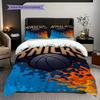 Biancheria da letto Passion Court New York Knicks(1 * copripiumino + 2 * federa, senza nucleo)Copripiumino e federa regalo di Natale compleanno