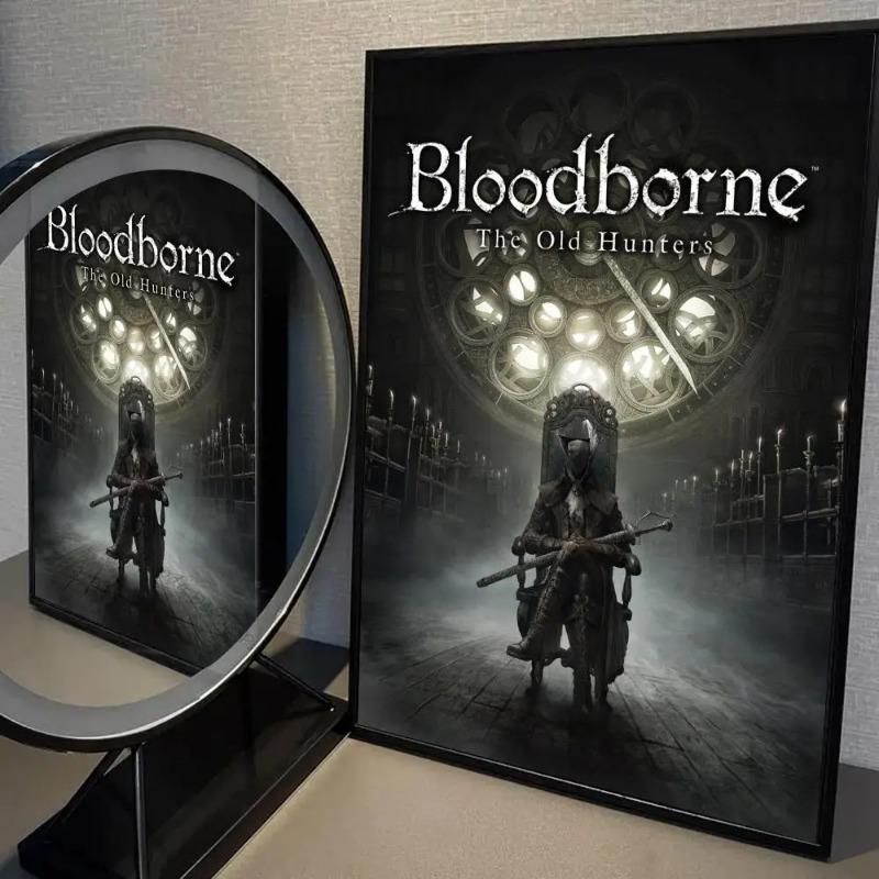 

Игра Dark Hunter Картина на холсте Плакат Печать Винтаж Кровавый Борн Комната Домашний Бар Кафе Декор Эстетическое Искусство Настенная Живопись 21cm×30cm NoFrame