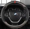 Szénszálas bőr autó kormányburkolat 38cm BMW X1 X2 X3 X4 E84 F84 F39 E83 F25 G01 F97 F26 G02 F98 Autótartozékok