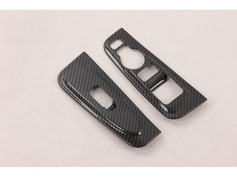 2020 H-1/Grand Starex Black Carbon Fiber Armrest Frame (Right Side)