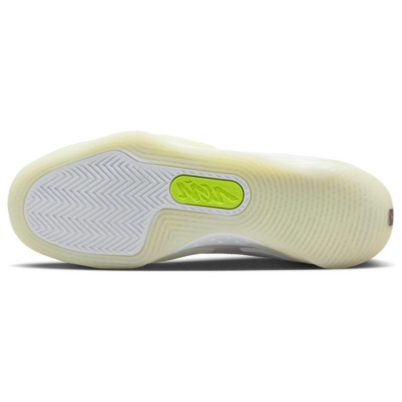 Jordan Zion 3 Men Low-top Basketball Shoes White Yellow Domestic Version DR0676-110