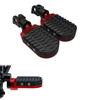 For Honda CT125 TRAIL CT110 HUNTER CUB Motorcycle Adjustable Front Footpegs Foot Pegs Footrest Pedals