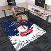 Christmas Santa Claus Chair Mat - Non-Slip Carpet for Office, Home Decor, Living Room, Bedroom, Game Room & Dormitory - Anime Cartoon Design Holiday G