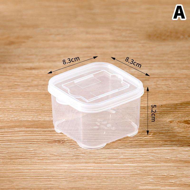 Мини маленький органайзер для закусок с 1/4/6 секциями, контейнер для еды, портативный контейнер для кетчупа, салата, приправ, кухонный контейнер для хранения приправ