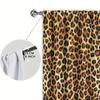 Leopard Print Elements Printed Curtain Home Decor Window Treatment Bedroom Office Kitchen Curtains Set Of 2 Made Polyester With Rod Pocket Sleeping