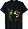 Ancora Single DNA Sempre RNA Divertente Scienza Biologia Insegnante Regalo Maglietta Unisex