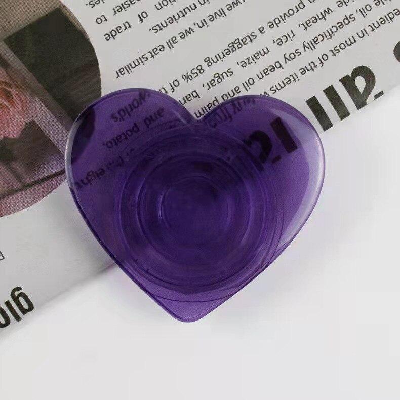 Ins Niedlicher Liebesherz Faltbarer Handyhalter Für iPhone 11 12 13 Pro MAX Mini X XS XR SE 2020 6 6S 7 8 Plus Griff Bonbonfarben Halterung