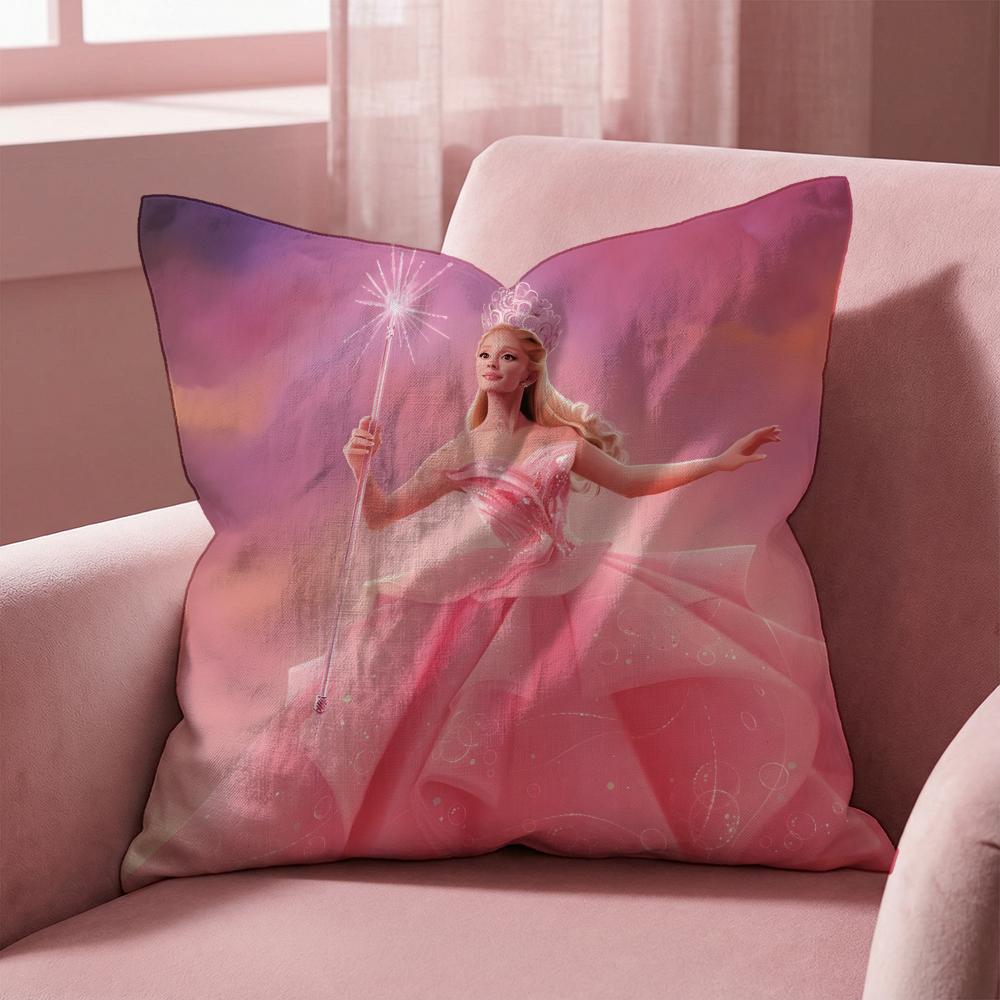 Movie W-Wickeds Cushion Cover Multi-Scene Pillow Cover for Home & Car - Reversible, Soft & Durable for Daily Use