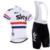 Mens Womens Cycling Jersey Bib Shorts Set Breathable Bike Wear Mountain Road Biking