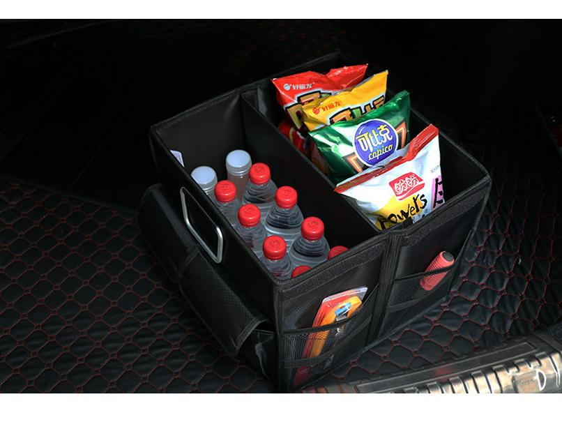 Foldable Car Trunk Organizer Box for Outdoor Use