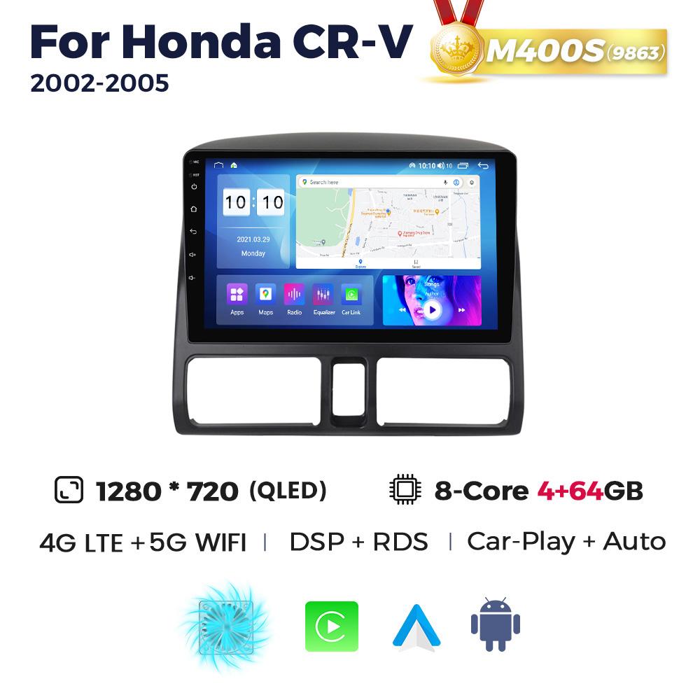 Radio Navifly Wireless Carplay Android Auto pentru Honda CR-V CRV 2 2001 2002 2003-2006 Multimedia GPS 5G WIFI DSP BT Autoradio