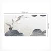 Anti-slip Gaming Mouse Pad Cranes and Clouds 120X60 Cm