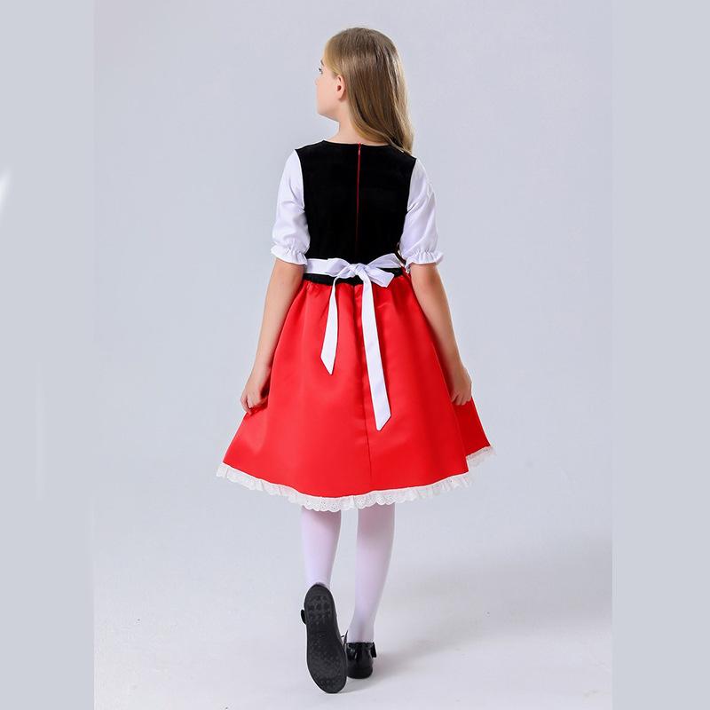 Cosplay new halloween costume little red riding hood stage performance costumes cosplay role-playing game uniform