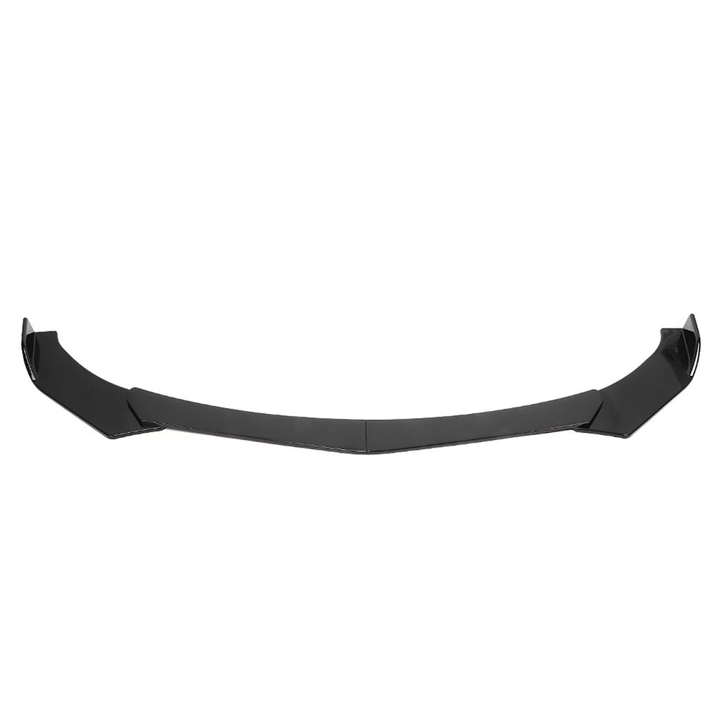 Universal Lip Body Kit for Cars Glossy Black ABS Front Lip Split Body Kit Spoiler Glossy Black Fits Universal
