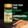 Zandu Ashwagandha 60 Veg Capsules 250mg | Pure Root Extract for Stress Relief, Immunity & Stamina, Rejuvenates Mind and Body