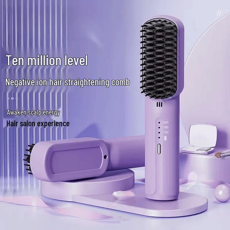 ZISIZ Mini Portable Hair Straightening Comb