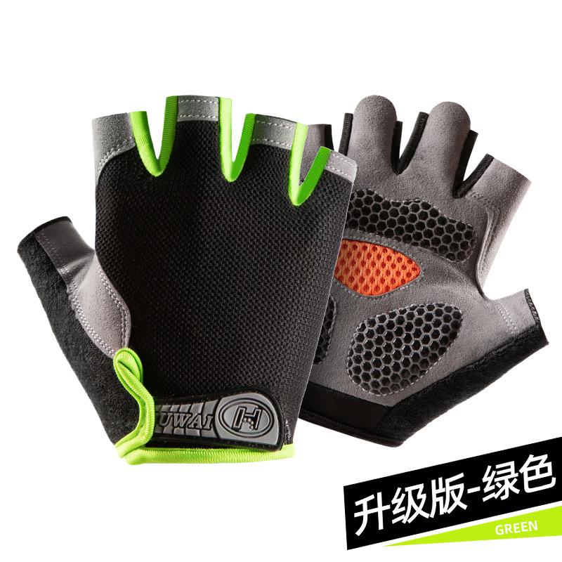 Unisex Half-Finger Fitness Gloves: Breathable, Sun-Proof, Non-Slip, Wear-Resistant, Ideal for Driving, Sports, Yoga, Skipping, Cycling.
