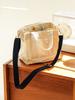 Daiso Strap Mini Crossbody Bag - Navy