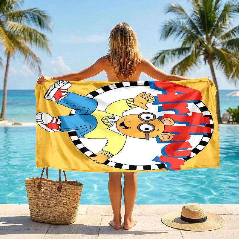 Arthur Fashion Beach Towel: Ideal for Summer Adventures Soft, absorbent and quick drying suitable for swimming and bathing