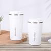 Vacuum Insulated Coffee Insulated - Double-Wall Stainless Steel Leakproof Insulated Flask, 304 Grade Reusable Travel Mug