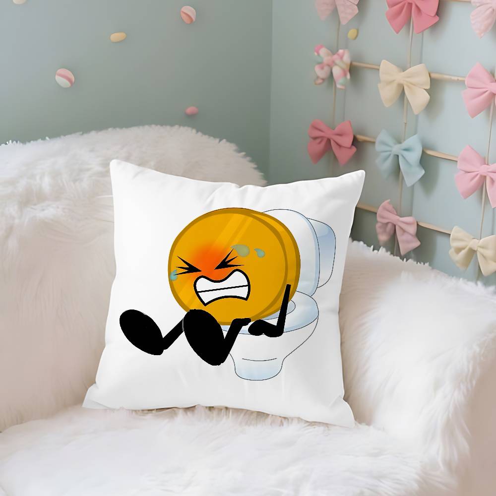 Funny AInanimate InsanityS Case Plush Fabric Soft Pillowcase Double Sided Print Cushion Cover Household Gifts