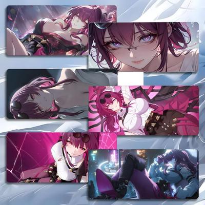 Game Fantasy Hhonkai Star Rail Kafka Mouse Pad Mousepad Large Gaming Lockedge Thickened Pc Table Desk Mat