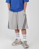 TAKEFORM Track Wide Bermuda Pants Black