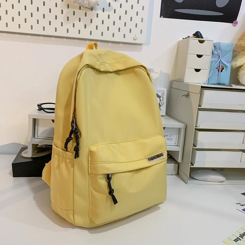 Schoolbag Korean Version of Junior High School Student Schoolbag for Men and Women Large Capacity Backpack for College Students Mori Fashion