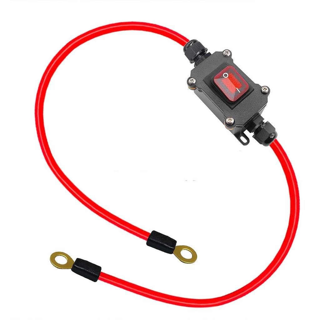 Waterproof 60A Audio Amplifier Power Supply & High Current Parking AC Motorcycle Cut-off Switch (12V/24V)