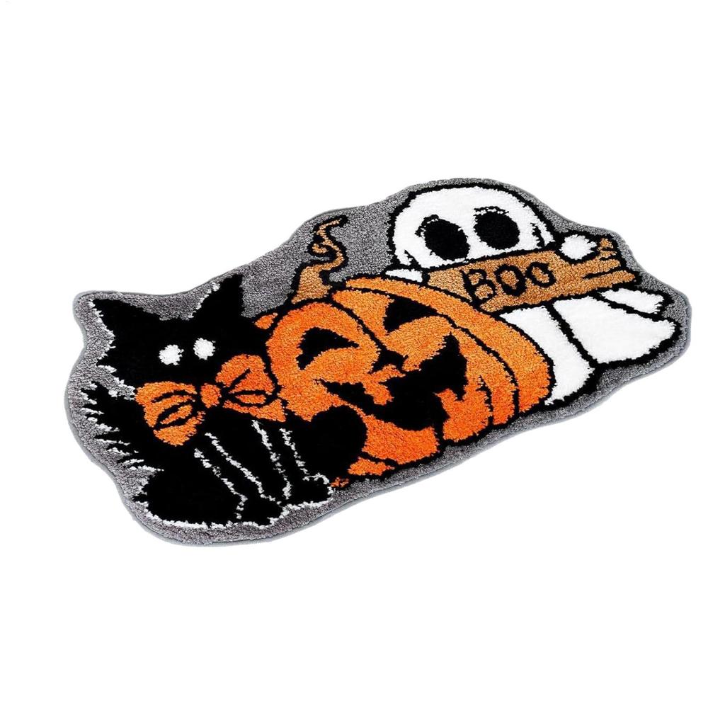 Halloween Dynia Duch Dywanik Mata pod Stopy Urocze Dywaniki Dywanik do Salonu Sofa Mata podłogowa do Łazienki Wycieraczka Dekoracja Halloween