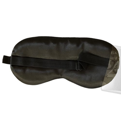 Samcos Silk Eye Mask for Sleeping, Soft Satin Blindfold, Suitable for All Seasons, Skin-Friendly, Light Blocking, Comfortable Sleep, No Pressure, Wash