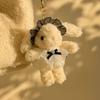 Cute Design Plush Rabbit Doll Pendant Fluffy Rabbit Plush Ornament  Girl'S Gift