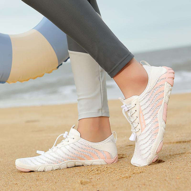 Barefoot Aqua Shoes Men Women Lightweight Beach Water Shoes Wading Sneakers for Swimming Diving River Trekking
