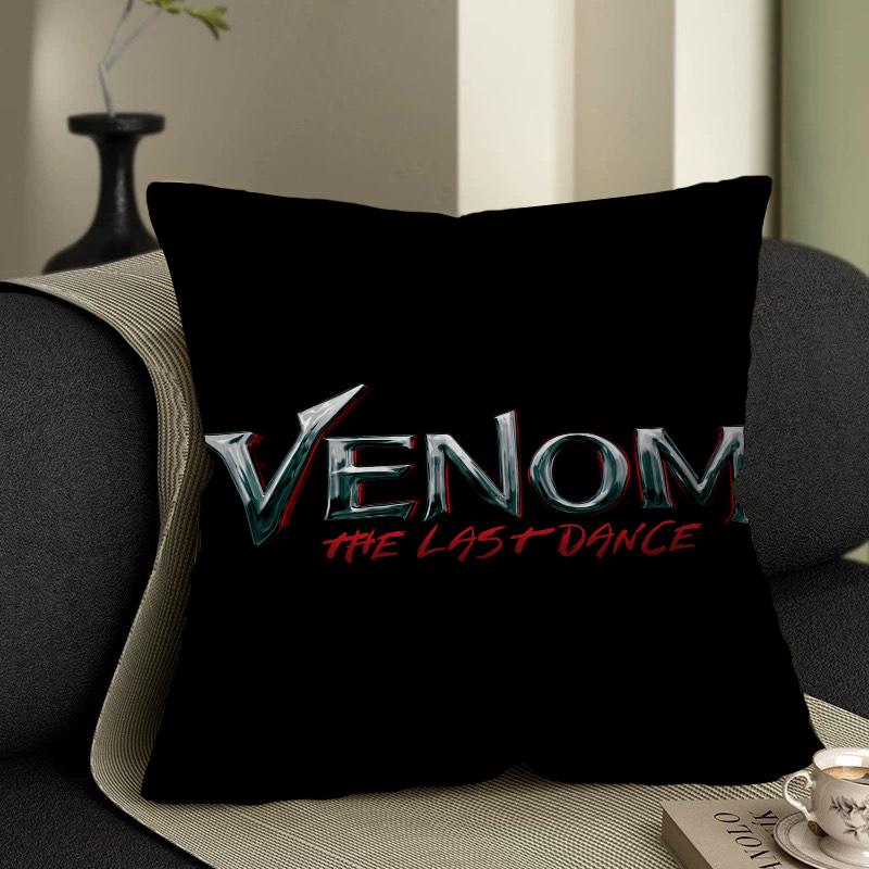 Superhero Movie V-Venom Personalized Pillow Cover Kids Bedroom Wild Party Decor Pillowcase Kid Birthday Shower Gift