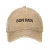 Bon Iver Baseball Cap Fishing Caps Unisex Vintage Streetwear Tactical Cap Unisexs Womens