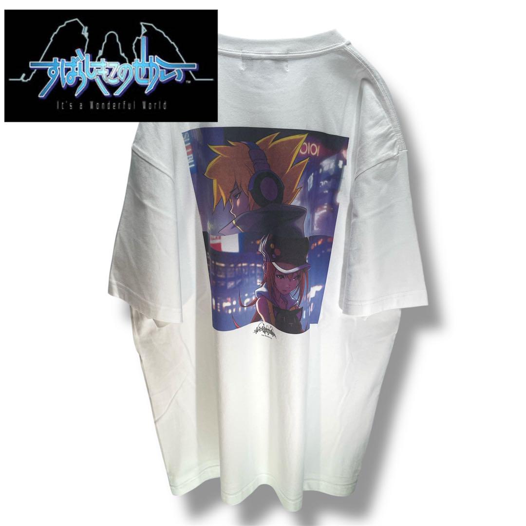 

[USED] ARTI MATION The World Ends With You T-shirt, Size XL