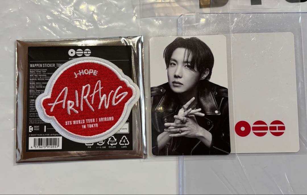 [Б/У] Нашивка BTS ARIRANG - Поп-ап BTS Arirang