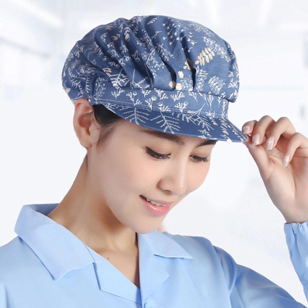 Dustproof Chef Hat Adjustable Hair Nets Hat New Cooking Chef Cap