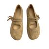 Women's 2026 Retro Ballet Mary Jane Loafers - French Flat Shallow Mouth Shoes for Autumn