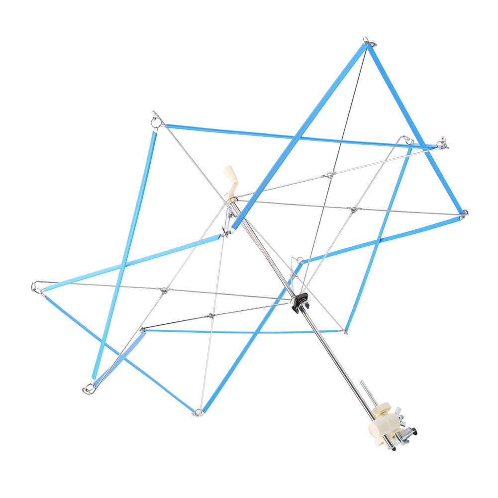 Blue Knitting Umbrella Winder Craft Woolen Yarn Wve Device