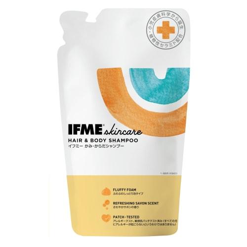 

IFME Skincare Children s Shampoo, Foam Type, Body Soap, Moisturizing Foam, Baby Soap, Soap for Babies, Newborns, and Kids, Additive-Free (Refill, 400m
