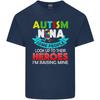Autism Nana Grandparents Autistic ASD Unisexs Light Cotton TShirt