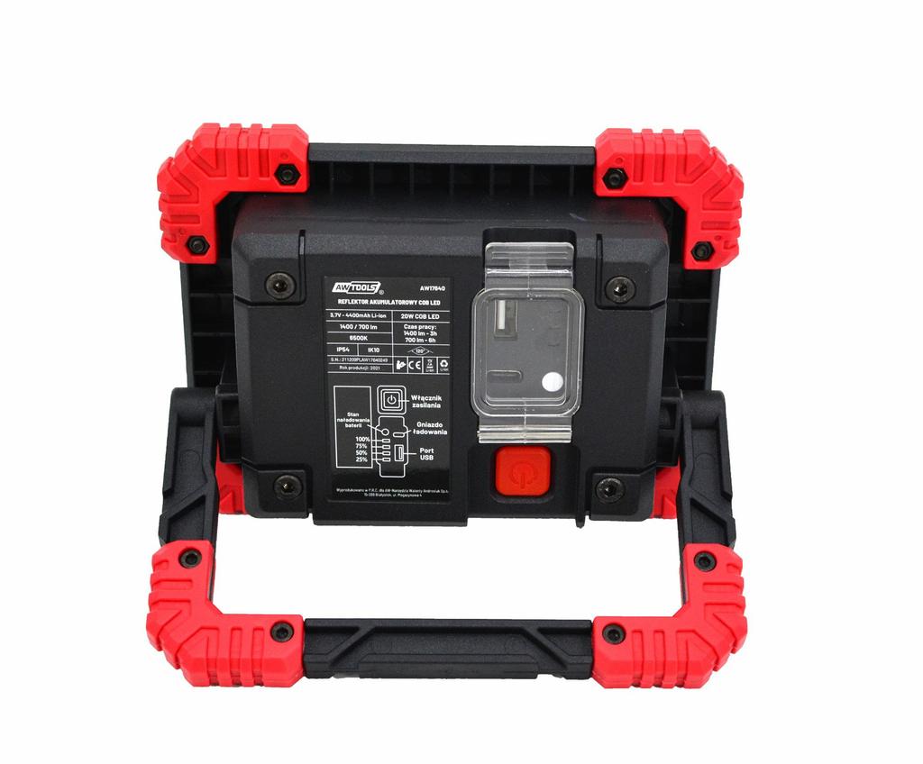 Awtools Reflektor Akumulatorowy Cob Led 20W